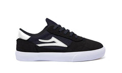 CAMBRIDGE KIDS BLACK/WHITE SUEDE