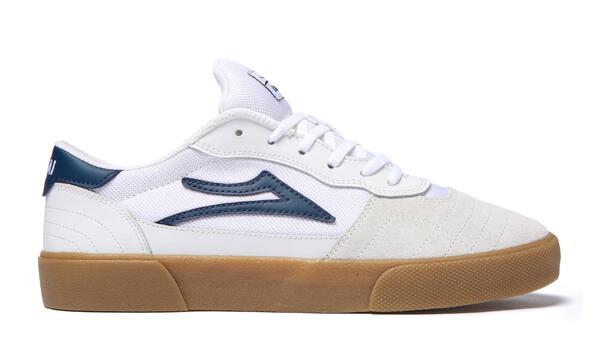 CAMBRIDGE WHITE/NAVY SUEDE