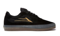 ESSEX BLACK/GOLD SUEDE