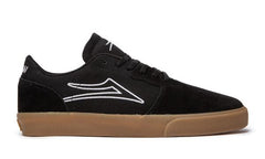 CARDIFF BLKGS BLACK/GUM SUEDE