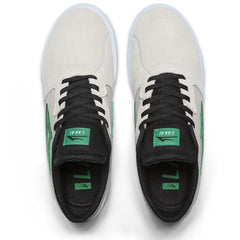 CARDIFF WHITE/BLACK SUEDE