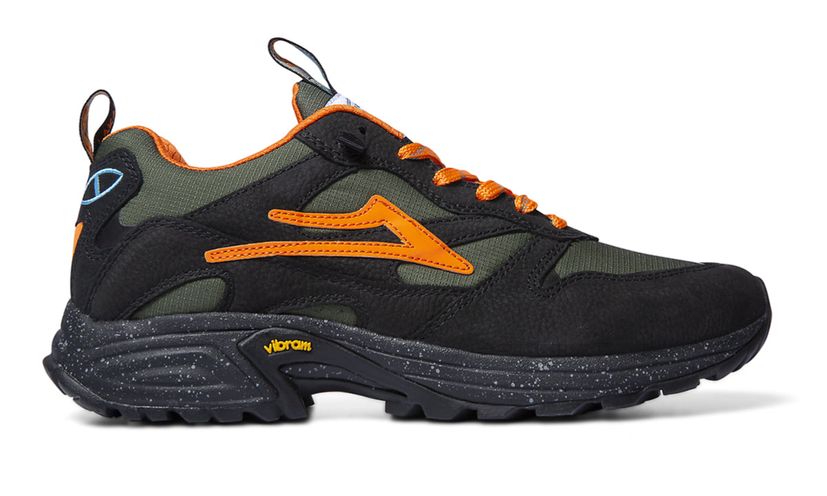 POLER EVO 2.0 TRAIL Black Nubuck VIBRAM SOLE