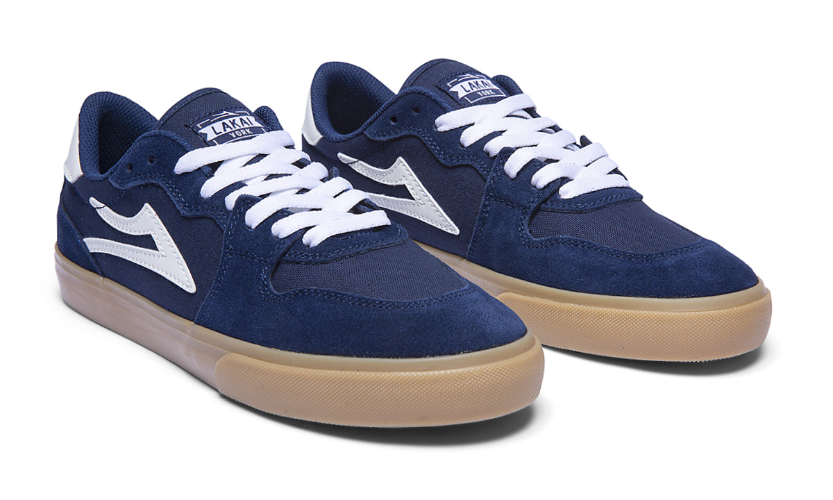 YORK NAVY/GUM SUEDE