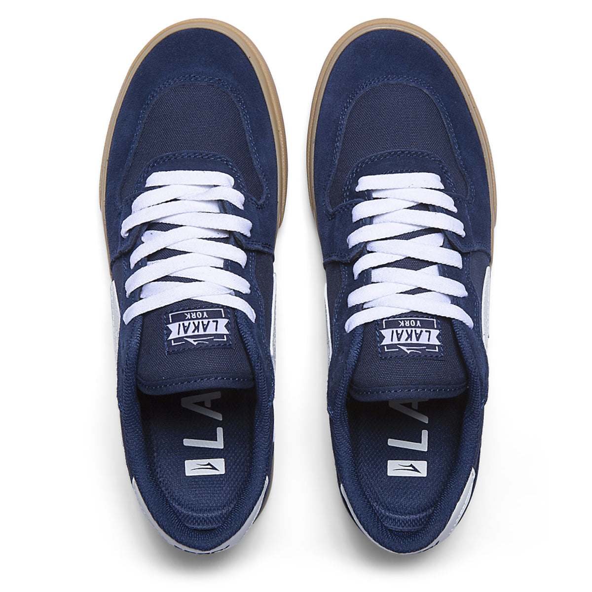 YORK NAVY/GUM SUEDE